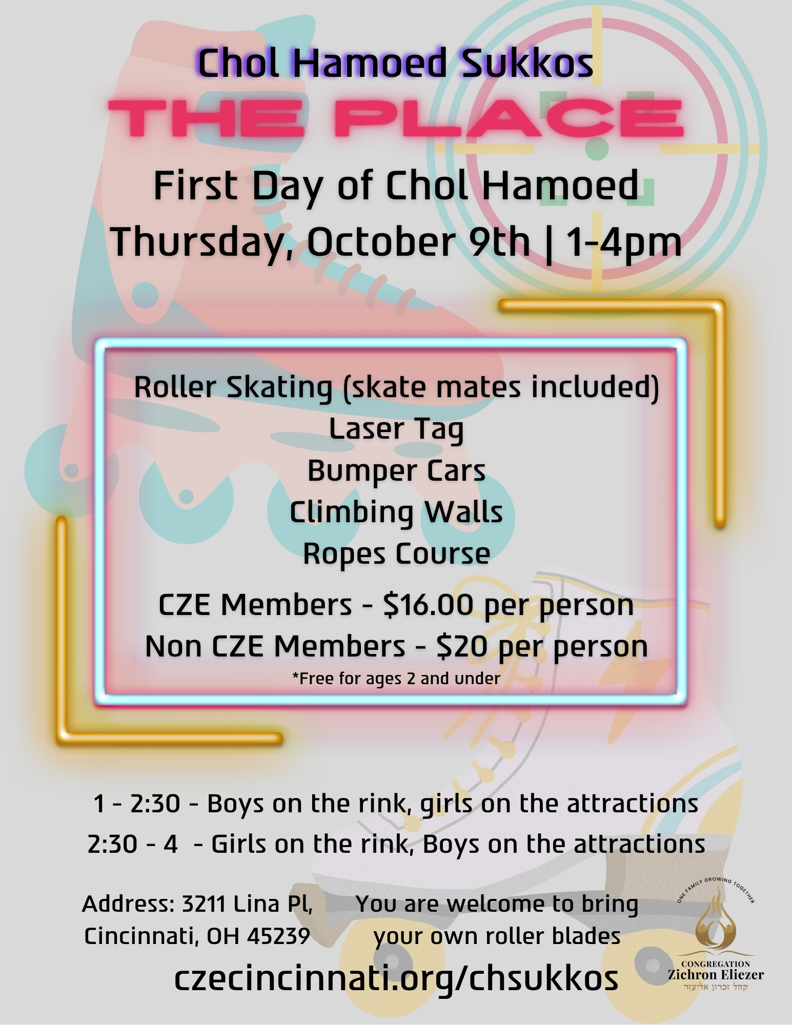 Chol Hamoed Sukkos - The PLACE